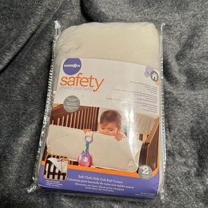 Soft Cloth Side Crib Rail Covers